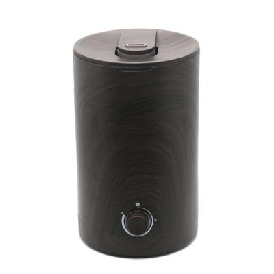 China New Model Home Appliance Essential Oil Auto Humidifier 3L Ultrasonic Household Air Humidifier HClO Wooden Color LED Light OEM for sale