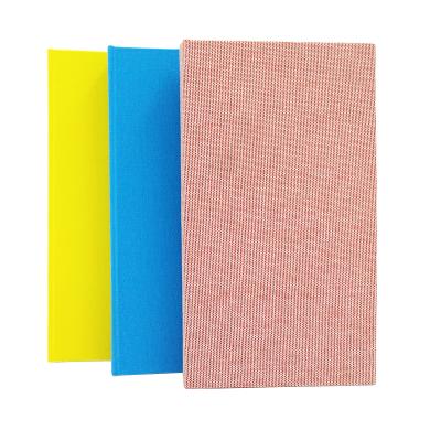 China Multi Colors PP Cloth Double Sheet Canvas Photo Album Cover 20 Inner Sheets DIY Canvas Cover for sale