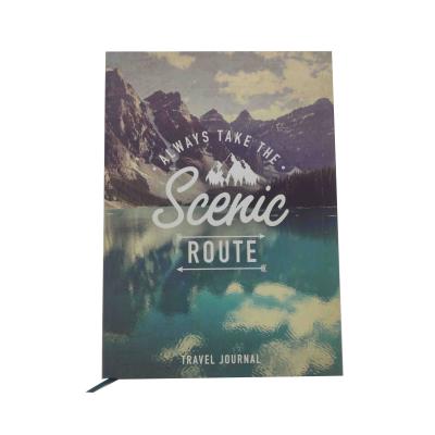 China High Quality and Custom Made Hardcover Journal A4 Travel Hardcover Notebook for sale