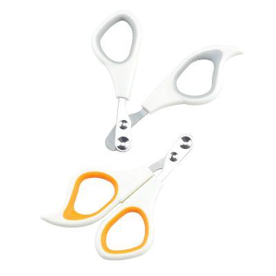 China Safe Environmental ABS Cat Nail Scissors Hole Scissors Stainless Steel Pet Grooming Viable Wholesale High Quality Cute Nail Scissors for sale