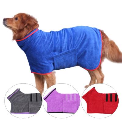 China New Super Viable Absorbent Soft Microfiber Dog Pet Bath Cleaning Towel Pet Quick Drying Cleaning And Grooming Products For Dogs Custom for sale