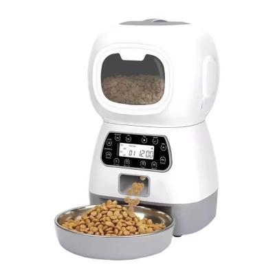 China Phone App Auto Control Tuya Smart Wifi Advanced Cat Dog Food Dispenser Automatic Pet Feeder For Dog Cat for sale