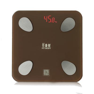 China Viable Smart Scale With Wireless Body Fat Weight Analysis Composition Mesrement Scale for sale