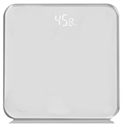 China With Cheap Scale Tray 180kg Tempered Glass LED Body Balance Digital Swim Scale for sale