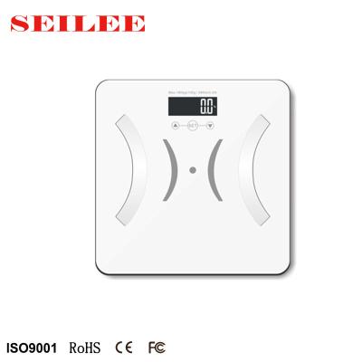 China Wireless Electronic Bathroom Scales Body Fat Digital Body Scale With BMI for sale