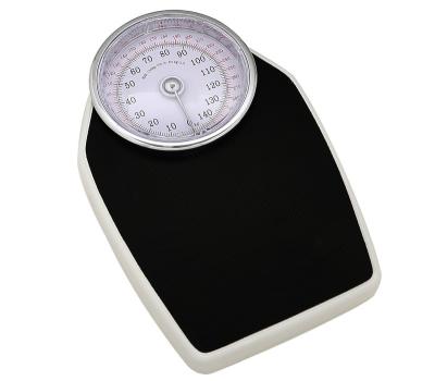 China Powder Coated 150KG Steel Mechanical Personal Body Scale For Bathroom for sale