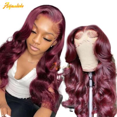 China Wholesale Cambodian Raw Curly Body Wave Hair Wig Seller, 150% 180% Density 4x4 Lace Closure Hair Transparent Wigs For Black Women for sale