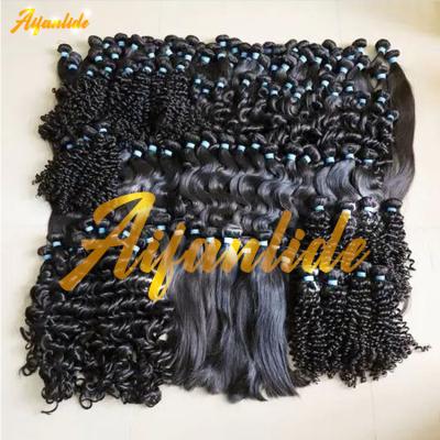 China Free Sample Curly Bundle Raw Virgin Hair Curl Cuticle Aligned Hair, Hair Weave Bundle, Wholesale 12A Mink Virgin Brazilian Hair Vendor for sale