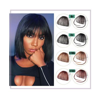 China Virgin Hair AIFANLIDE Clip In Bangs Brazilian Human Remy Fringe Hair Extensions for sale