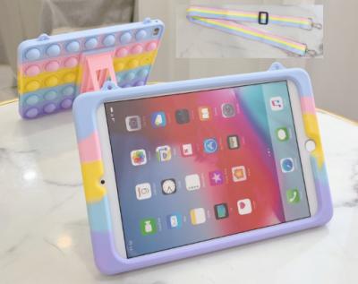 China Promotional Gifts On Sale Stir Sensory Toy Stress Silicone Push Noise Tablet Case For Ipad Air 1/2 5/6 9.7