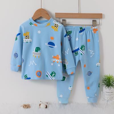 Chine La nuit imprimée d'hiver d'enfants de modèle adapte aux pyjamas assortis d'hiver d'imagination à vendre