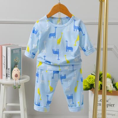 Chine Deux pyjamas du renne des enfants de couleur/dessus et pantalon ont placé le buste de 50cm pendant 12 mois à vendre