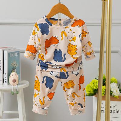 China Cat Pyjamas 170cm Hoogte 87cm van lange de Pyjama Vastgestelde Kleurrijke Kinderen van Kokerjonge geitjes Mislukking Te koop