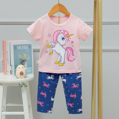 China El Pj de los niños cómodos del verano fija la historieta Unicorn Pajama Set en venta