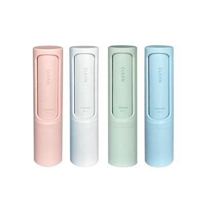 China Viable Factory Wholesale Reusable Self Cleaning Pet Cat Dog Hair Remover Lint Roller for sale