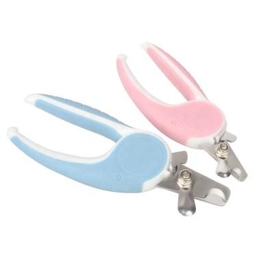 China Viable Factory Wholesale Dog Nail Cutter Dog Cat Nail Clipper With Safety Guard for sale