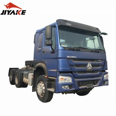 China Used Or Brand New Engine Trailer Tractor Truck Sinotruk HOWO 371HP Main Tractor Truck For Sale 6800x2490x3668 for sale