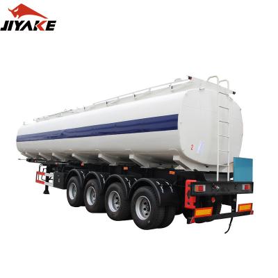 China Truck Trailer 3 Axle 30000L/40000L/50000L Carbon Steel/Stainless Steel Fuel Tank Tanker Truck Semi Trailer For Oil/Fuel/Diesel Transport for sale