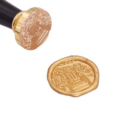 China Custom Office Wax Seal Stickers For Letter Envelope Sticker Self Adhesive Wax Seals Stamps for sale