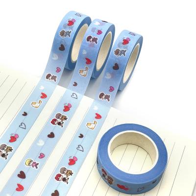 China China decorative waterproof glitter washi tape with factory wholesale price for sale