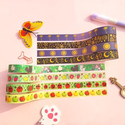 China Factory supply waterproof kawaii 60 bant tapes glitter washi tape in Chinese for sale