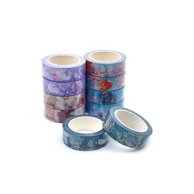 China Factory direct china waterproof masking foil japanese washi tape with price shiny foil for sale