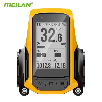 China Handy PC+ABS Meilan E1 Ebike Display LCD Display For Electric Bike Wheel Hub Motor Kit for sale