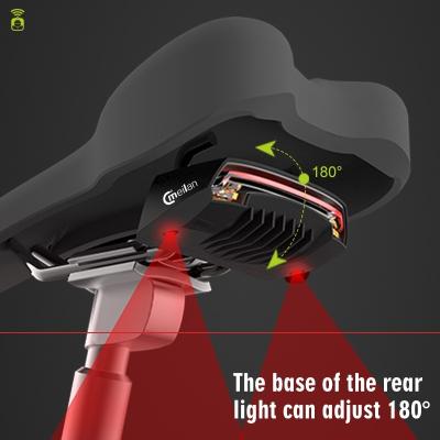 China Hot Selling Meilan X5 Bicycle Signal Turn Signal Wireless Remote Turn Signal Light Contorl Rear Contorl Light for sale