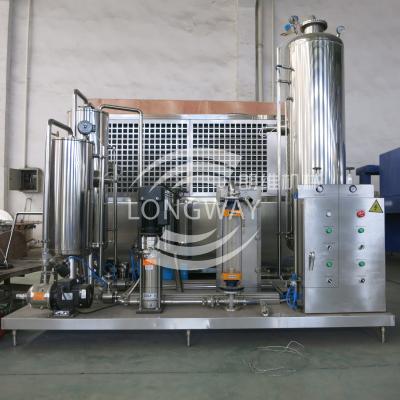 China 100% Machinery Repair Shops Factory for 3 Tank CO2 Blender for Soft Drink Production Line for sale