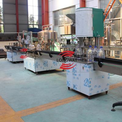 China Juice.dairy 3IN1 PLC control fruit juice bottling machine with backflow for sale