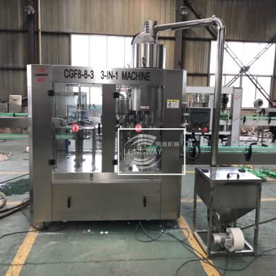 China Hot Selling Vietnam CGF8-8-3 Drinking Water Beverage Rinsing Filling Sealing Machine for sale