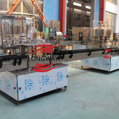 China Small Scale Beverage Water Plant Linear Purified /Linear Pure Water Filling Plant for sale