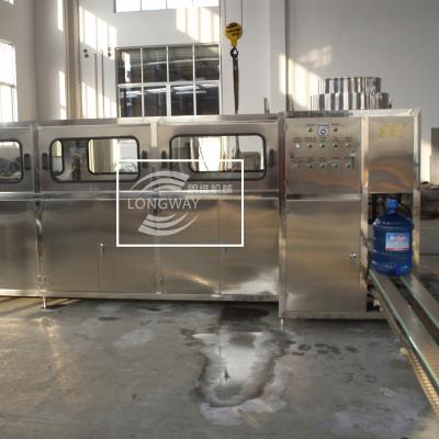 China Automatic Beverage China Longway 3 Gallon Pure Water Filling Equipment / Barrel Filling Machine for sale