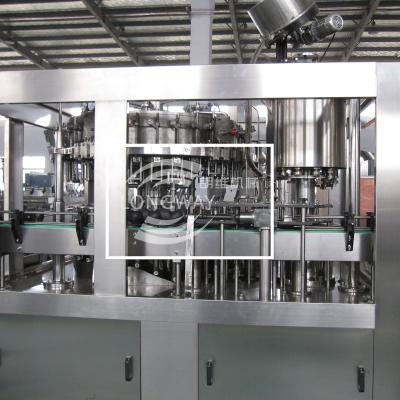 China Factory Box Machinery High Output Carbonated Drinking Beer Can Filling Machine for sale