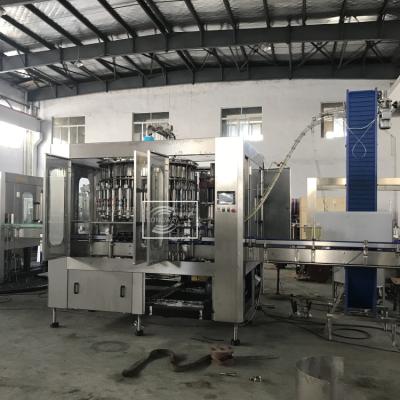 China Beverage Glass Bottle Olive Oil Filling Capping Machine 2 In 1 for sale