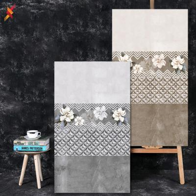 China Flower Design Modern Italian Style Popular House Exterior Walls Tiles Wholesale for sale