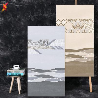 China Modern OEM 3d Glazed 300x900 Ceramic Decorative Wall Tile For Bedroom Wall for sale