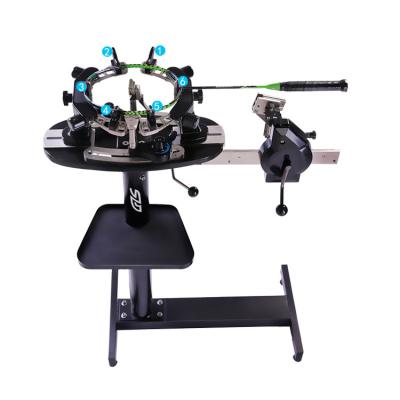 China Badminton/tennis racket factory economic manual manual vertical tennis and badminton racket stringing machine for sale for sale