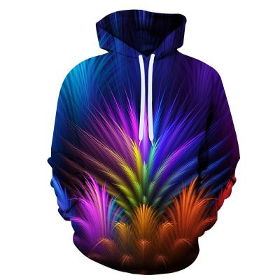 China Anti-wrinkle hoodies 3d print fashion design new plus size pullover 3D hoodies for men for sale