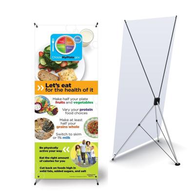 China Light Weight Hot Selling Trade Show Pop Up Small Banners X Custom Exhibition Display X Banner for sale