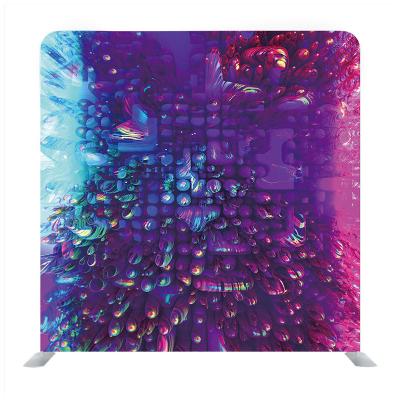 China Portable High Quality Sequin Back Drops Large Pop Up Display Party Shimmer Wall Tension Fabric Backdrop for sale