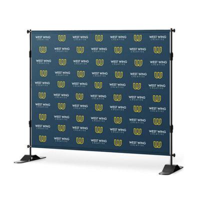 China Portable Cheap Price Banners With Logo And Stand Custom Green Screen Background Advertising Backdrop Photography for sale