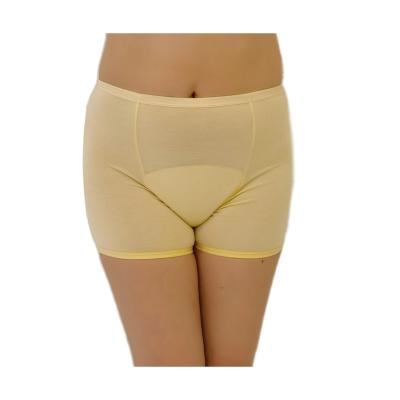 China American 4 Layer Ladies Leakproof Absorbent Antibacterial Women's High Elastic Underwear Plus Size Boxer Women Boyshorts Postpartum Briefs for sale