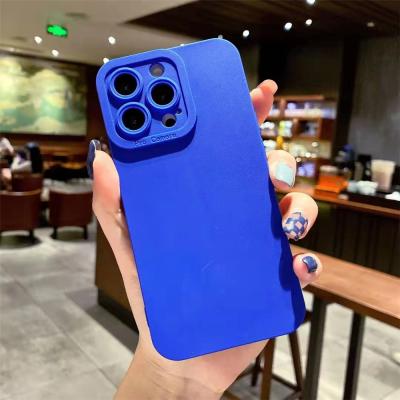 China Klein Pupil Angel Eye Camera Protection Liquid TPU Shockproof Blue Soft Phone Case For Xiaomi Redmi Note 10 POCO M3 Pro MI 11 Pro Back Case for sale