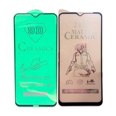 China Cell Phone 9D Full Cover AG Screen Matte Clear Ceramic Protector For iPhone 13 Pro MAX No Broken Edge Mobile Phone Ceramic Glass Protector for sale