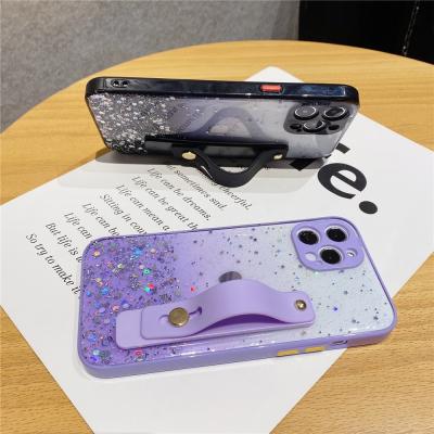 China 2020 Anti-fall Glitter Bling Sparkle Sequin Star tpu 2 in 1 phone case for iPhone 11 13 pro Max XS XR 678+ for sale