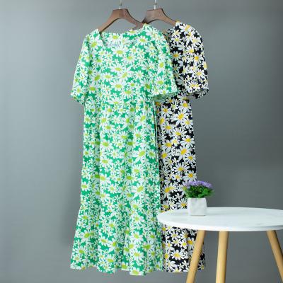 China Ropa Summer Dress Casual Dresses Anti-Static Printed Women for sale