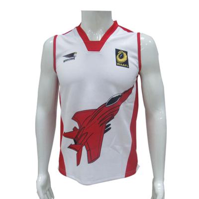 China Hot Sale AFL Jerseys Antibacterial Custom Sublimated Australian Football Jersey OEM Service For AFL Jersey for sale