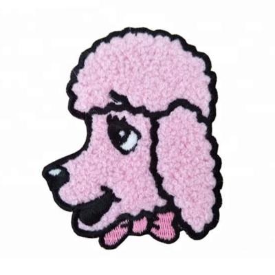 China 100% Viable Custom Made Towel Patch Embroidery For Clothing , High Quality Good Price Sew Chenille Embroidered Patch for sale