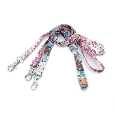 China Nylon Polyester Lanyard Sublimation Printing Lanyard Custom Screen Print Lanyard for sale